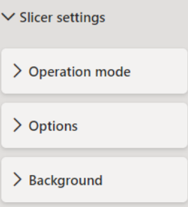 Background color interval mode
