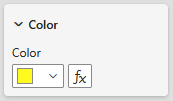 Icon color settings